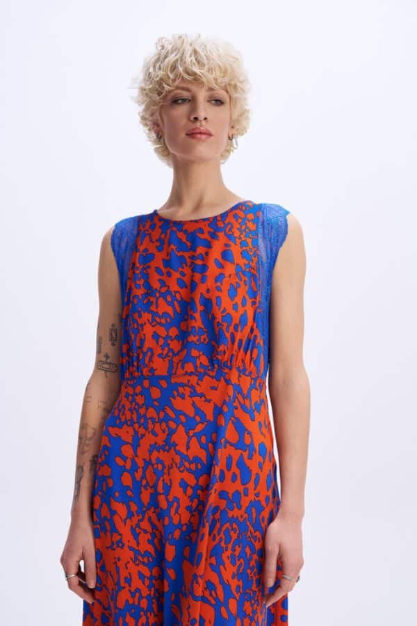 Midi Dress Mystic Moon stellarstore.gr Stellar