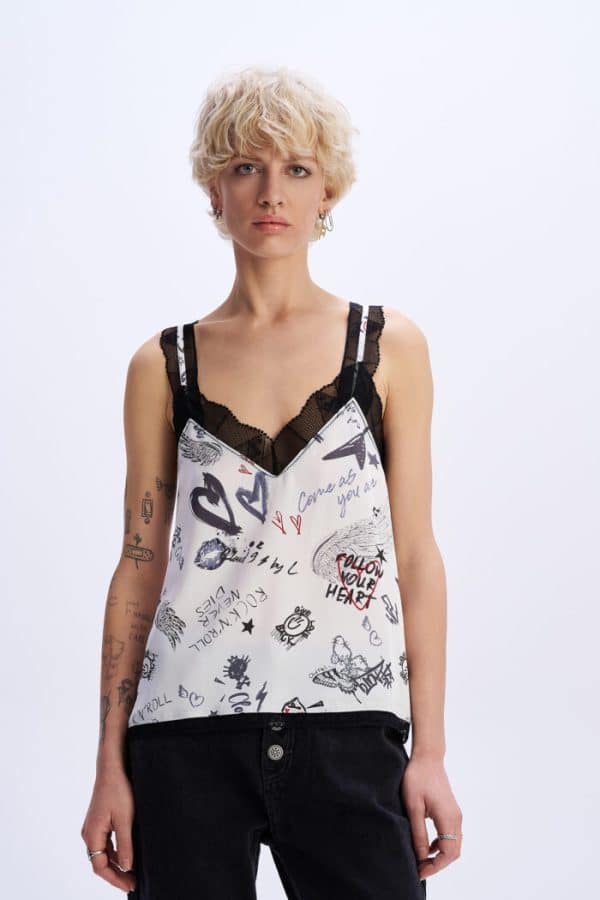 White Camisole Heal stellarstore.gr Stellar