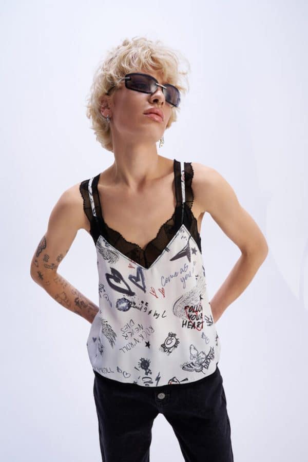 White Camisole Heal stellarstore.gr Stellar