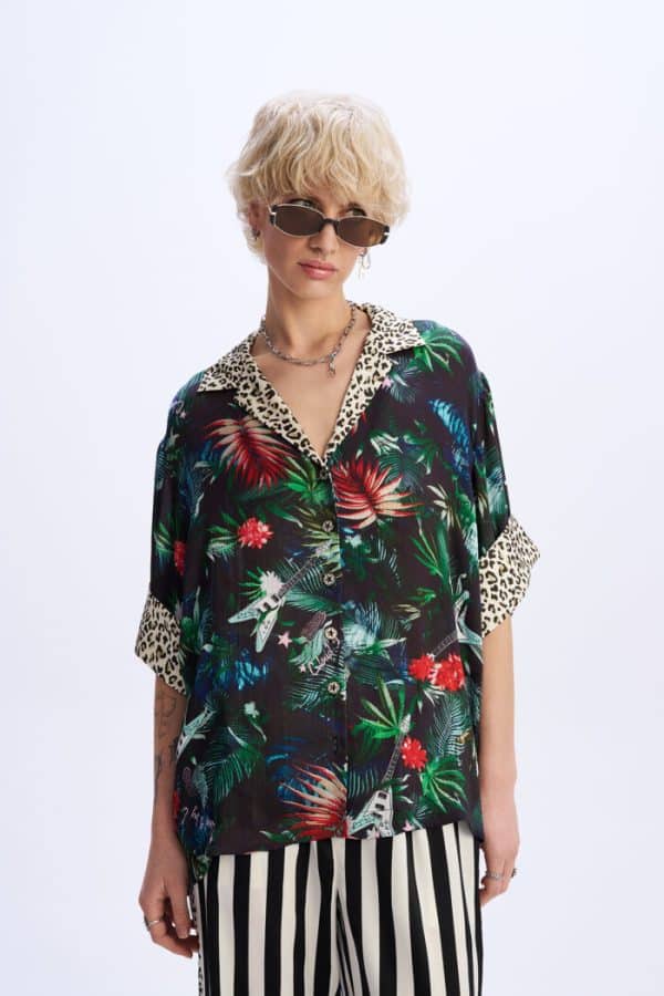 Floral Shirt Sabotage stellarstore.gr Stellar