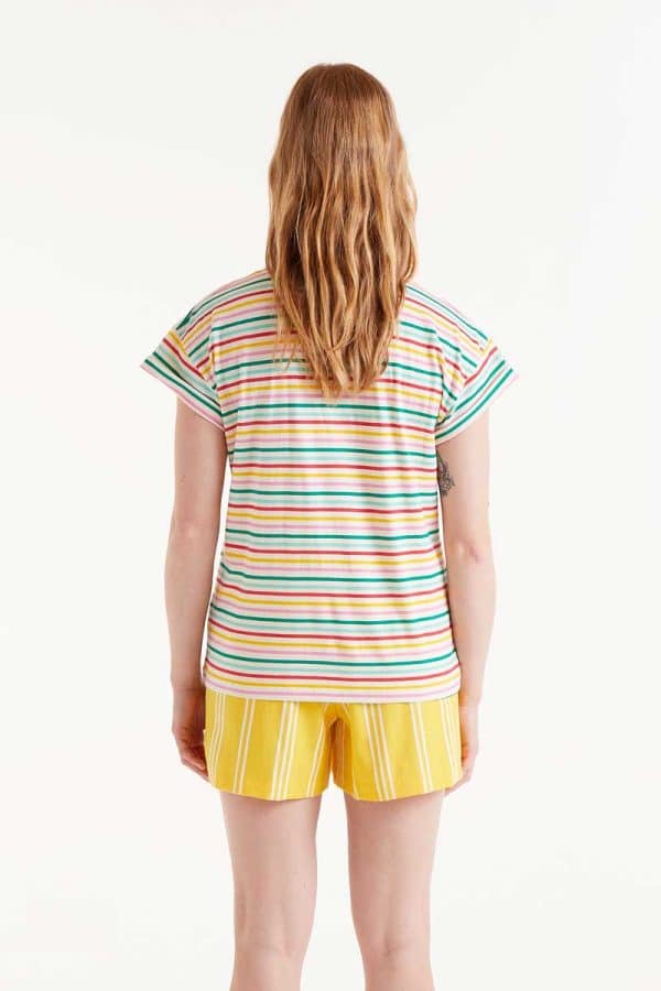 Striped T shirt Soju stellarstore.gr Stellar