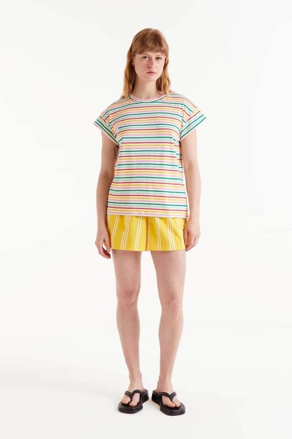 Striped T shirt Soju stellarstore.gr Stellar