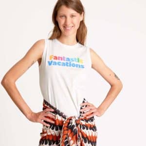 Summer Print Sleeveless Shirt stellarstore.gr Stellar
