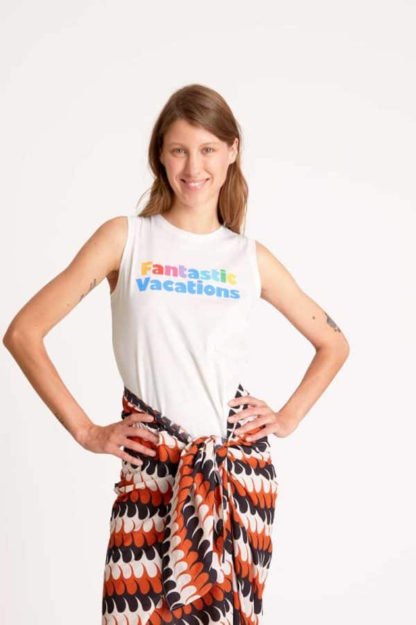 Summer Print Sleeveless Shirt stellarstore.gr Stellar