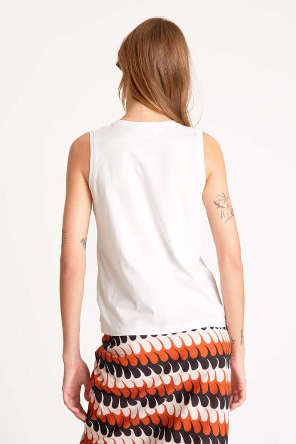Summer Print Sleeveless Shirt stellarstore.gr Stellar