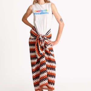 Summer Print Sleeveless Shirt stellarstore.gr Stellar