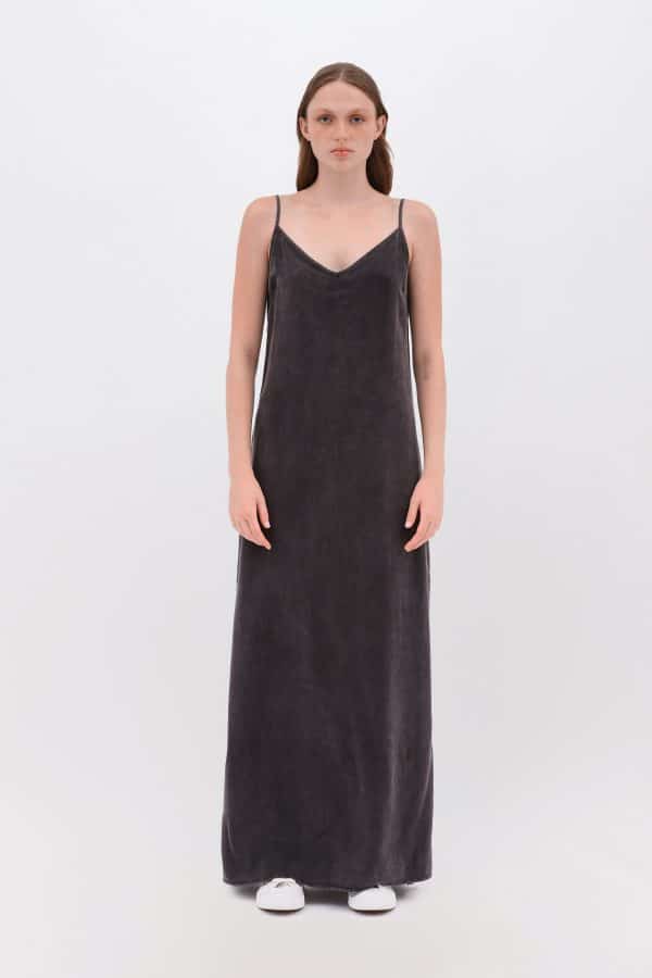 Maxi Dress Vintage Black stellarstore.gr Stellar