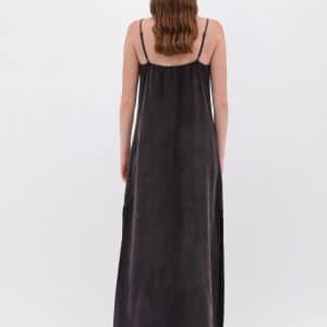 Maxi Dress Vintage Black stellarstore.gr Stellar