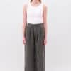 Wide Leg Linen Pants Paprika stellarstore.gr Stellar