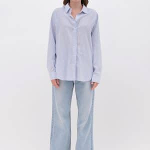 Oversized Striped Shirt stellarstore.gr Stellar